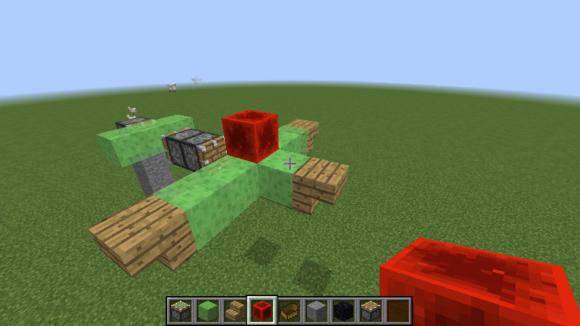 我的世界红石活塞飞机教程?我的世界红石活塞飞机怎么做